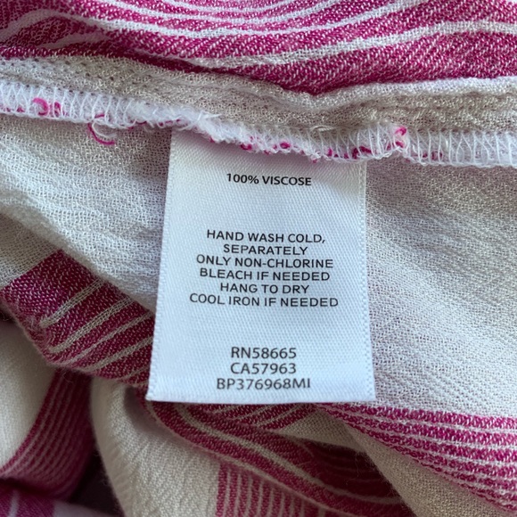 NWT Nordstrom BP striped button down shirt - Picture 8 of 8